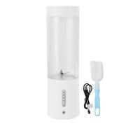 Frullatore portatile, tazze per frullatore elettrico ricaricabile a 6 lame da 450 ml, spremiagrumi portatile, frullatore per frullati per viaggi a casa