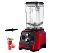 Frullatore Professionale da 2 Litri, Frullatore Ad Alta Velocità da 1800 W, Spremiagrumi, Tritatutto e Tritaghiaccio, 6 Modalità Selezionabili, Design a 6 Lame, Frullatore Ad One machine + slush cup