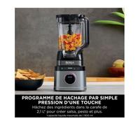 Frullatore professionale NINJA Detect Power TB201EU - Brocca da 2 litri - 1200 W - Nero e argento - 15 modalità - TB201EU
