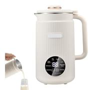 Frullatore programmabile per latte di soia, con display digitale, 12 lame in acciaio inox, pulizia automatica, funzione di mantenimento del calore 8H, per casa, ufficio, bevande sane (latte)