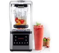 Frullatore resistente per frullati e succhi - Lame in acciaio inox, design che riduce il rumore, perfetto elettrodomestico da cucina per frutta e verdura
