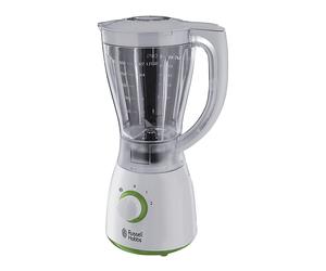 FRULLATORE RUSSELL HOBBS Explore 1,5 L Frullatore da tavolo 500 W Verde, Bianco, Potenza 400 W, Caraffa da 1.5 l, 2 velocità, Plastica, Acciaio inox, Verde, Bianco