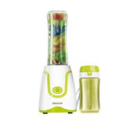 Sencor Frullatore Smoothie Ultra-Potente 500W, 2 Bottiglie Tritan 0,6L & 0,3L senza BPA, Lame Titanio Lunga Durata Anti-Ossidazione, Il Mini Frullatore Più Potente, per Smoothie, Zuppe e Altro -Verde