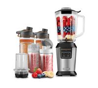 FRULLATORE SENCOR SBL 7570SS800 W0.9 l, Potenza 800 W, Caraffa da 0.9 l, Argento, Nero, Trasparente