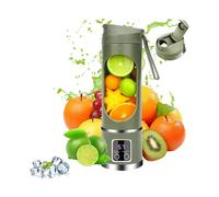 Frullatore Senza Fili - Doppia Batteria da 1500 MAh e 12 Lame, Frullatore Portatile da 450 Ml A 3 Velocità per Frullati e Succhi