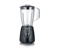 FRULLATORE SEVERIN SM 3707 frullatore 1,5 L Frullatore da tavolo 600 W Nero, Potenza 600 W, Caraffa da 1.5 l, 2 velocità, Acciaio inox, Nero