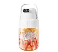 Frullatore Spremiagrumi - Bicchiere Miscelatore Da 1000 ml | Bottiglia Spremiagrumi Portatile - per verdure, cucina, uso domestico, viaggi, ufficio, spiaggia, palestra e campeggio