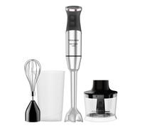 Taurus - Frullatore a Immersione 1500W | 20 Velocità + TURBO | Lame Inox | Campana Antischizzi | Ergonomico | Senza BPA | Lavabile in Lavastoviglie | Tritaghiaccio | 3 Accessori