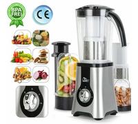 Frullatore verticale 6 in 1, include frullatore per milkshake e tritaghiaccio