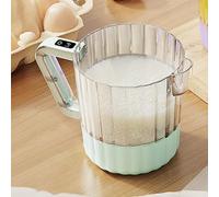 Frullino Elettrico per Le Uova, Riso, Ciotola per Mescolare, Latte, Colino E