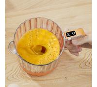 Frullino elettrico per le uova, riso, frullatore per uova, tazza per mescolare