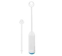 Frullino Elettrico Portatile Senza Fili per Uova e Latte, Mini Sbattitore Automatico in ABS Bianco - Rapido e Versatile per Panna, Caffè e Salse, Perfetto per Casa e Viaggi (Bianca)