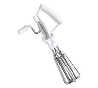 Frullino Ghidini Cipriano 0625 Daily doppia frusta a manovella Bianco e inox