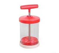 Frullino Monta per latte Elettrico Ricaricabile USB-C in Acciaio 304 per Cappuccino Schiuma Vellutata 18cm(red)