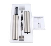 Frullino per le uova elettrico portatile multifunzionale Ricarica USB 3 tipi di testine intercambiabili Schiuma di latte veloce Frullatore per caffè Mini frullatore Leggero e