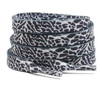 Frundoo 1 Coppia di Lacci piatti a motivo di leopardo, Lacci Leo, Lacci di ricambio resistenti per scarpe sportive, scarpe da corsa, scarponcini & scarpe casual
