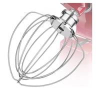 Frusta a 6 fili for robot da cucina Kitchenaid K45WW da 4,5-5 Qt con testa inclinabile, compatibile con agitatore for uova e crema, palloncino for torta di farina