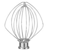 Frusta a 6 fili in acciaio inox, adatta for robot da cucina con testa inclinabile, for montare le uova e la panna