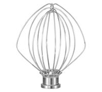 Frusta A 6 Fili In Acciaio Inox Compatibile Con Robot Da Cucina KitchenAid Con Testa Inclinabile, Frusta For Panna, Torte E Maionese.