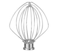 Frusta A 6 Fili In Vero Acciaio Inossidabile Compatibile Con Il Robot Da Cucina Con Testa Inclinabile KitchenAid For Sbattitore For Uova, Torte, Maionese