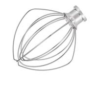 Frusta a 6 fili K45WW da 4,5 QT for robot cucina con testa inclinabile, in acciaio inossidabile, for uova, panna, torte