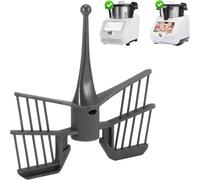 Frusta a farfalla per Thermomix TM5 TM6 TM31, lama per miscelazione a farfalla nera, ricambio per robot da cucina, accessori per miscelatore, parti di ricambio per miscelatore, pipistrello, grigio, 14
