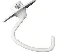 Frusta a filo da 4,5/5 quart, gancio rivestito, frusta piatta rivestita e frusta con bordo flessibile per impastatrice con testata inclinabile KitchenAid, frusta piatta in metallo pressofuso con bordi