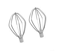 Frusta a filo di ricambio per mixer con supporto, confezione da 2 pezzi, in acciaio inox, accessorio da cucina per uova di crema, torte, pastella, resistente