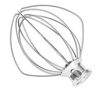 Frusta a filo in acciaio inossidabile, compatibile con Kitchen Aid K45WW, frusta for farina, torte, alimenti, uova e crema.