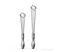 Frusta A Mano Mini frusta a sfera in acciaio inossidabile 304 da 3 pezzi