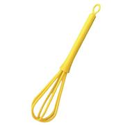 Frusta A Mano, Utensili Da Cucina, Bacchetta Di Mescolamento In Silicone, Flessibile E Facile Da Usare, Utensili Da Cucina Da 18,5 Cm(Yellow)