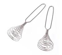 Frusta A Molla Frusta Per Uova - Fruste A Molla In Acciaio Inossidabile, Frullatore A Mano | FrustAa A Filo Stile Francese, Utensile Da Cucina Semiautomatico | Per Le Uova Versatile Per Frull