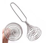 Frusta A Molla In Acciaio Inossidabile, Frusta A Filo Per Panna, Sbattitore Per Uova, Frullatore Manuale Per Cucinare, Frullare, Utensile Da Cucina Per La Preparazione Di Salse, Pastella Di Sugo,