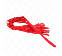 Frusta BDSM Morbida Kink Impact & Touch - PVC Rosso, 70 cm