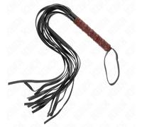 Frusta Bondage BDSM Kink Impact - Manico in Mogano 53 cm