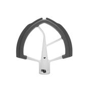 Frusta Con Bordo Flessibile B58B, Compatibile Con Il Robot Da Cucina Kitchenaid Con Supporto E Sollevamento Ciotola - Frusta For Impastare Da 6 Litri Con Bordi In Silicone Flessibile