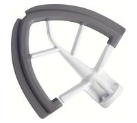 Frusta con bordo flessibile, compatibile con KitchenAid, robot da cucina con testa inclinabile, pala piatta da 4,5-5 litri con bordi flessibili in silicone Raschietto for ciotola Comodo