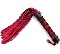 Frusta da Cavallo, Vera Pelle Nappe Equitazione Crop Flogger Handle per L'insegnamento Equestre Formazione