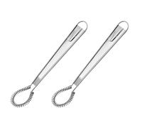 Frusta da Cucina in Acciaio Inox,2 PCS Mini Frusta Manuale Frusta da Cucina a Spirale Frullino per le Uova per Cottura al Forno Latte Latte tè
