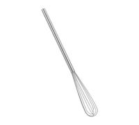 Frusta da Cucina Manuale in Acciaio Inox Argento per Impasti | Pancake e Preparazioni, Facile da Pulire, Adatta a Campeggio e Viaggi, Maneggevole