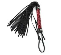 Frusta da Equitazione, frustino,Nero Frustino,Outdoor Sports Portatile Antiscivolo Simil Pelle Frustino Cavallo,per Cavallo Performances, Equestrianism Cavallo Corto,Frusta in Pelle con Frange