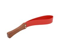 Frusta da equitazione manico in legno due strati frusta da equitazione in pelle