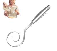 Frusta Danese | Impastatrice Manuale Per Pane In Acciaio Inossidabile | Attrezzo per per Mescolare Uova Pasta Lievitata,Preparazione Pizza Pasta Uova