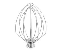 Frusta di ricambio in acciaio inox K5AWW, compatibile con il robot da cucina KitchenAid Lift & Turn 5 e 6 litri, for crema d'uovo