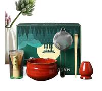 Frusta e ciotola per matcha, set di frusta per matcha - Set di 5 ciotole per matcha e frusta per macchina per matcha, Matcha, set frusta e ciotola Matcha per l'uso quotidiano, casa, debutto