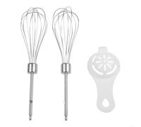 Frusta e gancio per impastare pezzi di ricambio per frullatore a immersione Kenwood, robusti accessori per robot da cucina, strumenti a percussione durevoli per sostituire parti usurate (A*2)