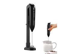 Frusta elettrica per caffè - Miscelatore portatile ricaricabile tramite USB wireless, funzionamento a due velocità, design ultra silenzioso a basso rumore, prestazioni di frusta potenti, constructio