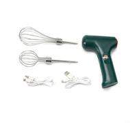 Frusta elettrica portatile da 300 W Turbo Boost, miscelatore per torte con frusta a palloncino e ganci per impasto, per impastare la crema (una marcia)
