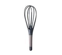 Frusta Ergonomico Per Frullino Per Uova Rotante A Mano Con Fili Schiumogeni Per La Pastella Per Torte, Miscelazione Di Panna, Combinazione Di Frullino Per Le Uova Manuale, Frusta Da Cucina(Gray)