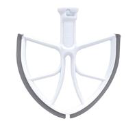 Frusta Flex Edge Con Parti Di Ricambio Bordi In Silicone, Compatibile Con KitchenAid, Robot Da Cucina Con Sollevamento Ciotola 6QT